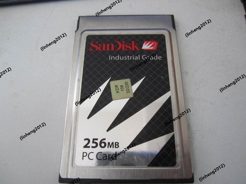 Scheda sandisk 256mb pcmcia - sandisk,