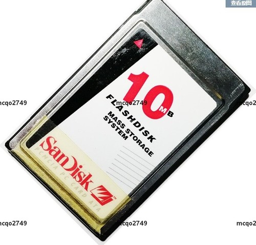 Sandisk flashdisk pcmcia - 10, mb